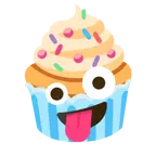 faccina impazzita + cupcake