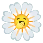 faccina che sbadiglia + fiore
