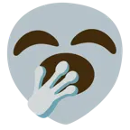 faccina che sbadiglia + alieno