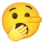 faccina che sbadiglia + faccina bugiarda