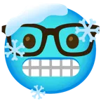 faccina congelata + faccina nerd