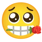 faccina supplichevole + rosa