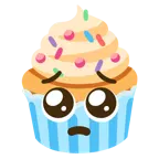 faccina supplichevole + cupcake