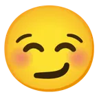 smiling face + smirking face