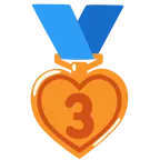 cuori + medaglia di bronzo