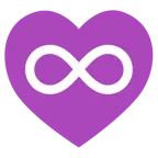 cuori + simbolo dell’infinito