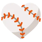 cuori + palla da baseball