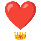 punto esclamativo a cuore + corona