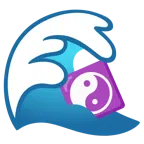 คลื่น + หยินหยาง