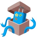 Geschenk + Gepäck