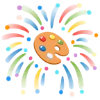 Feuerwerk + Mischpalette