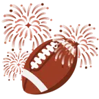 Feuerwerk + Football