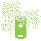 Feuerwerk + Batterie