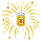 Feuerwerk + Konserve