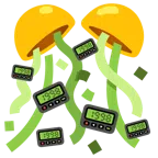 Konfettiball + Pager