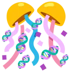 Konfettiball + DNA