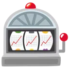 Spielautomat + Aufwärtstrend