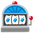 Spielautomat + Gepäck