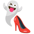 fantasma + scarpa con il tacco