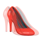 cuore che batte + scarpa con il tacco