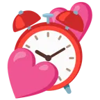 due cuori + sveglia