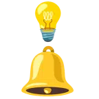 Glühbirne + Glocke