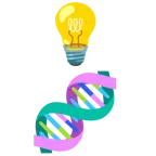 Glühbirne + DNA