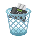 cestino + fax