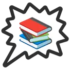 right anger bubble + books