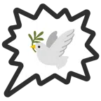right anger bubble + dove