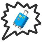 right anger bubble + luggage
