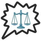 right anger bubble + balance scale