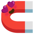 smiling face with heart-eyes + magnet