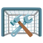 Tor + Hammer und Schraubenschlüssel