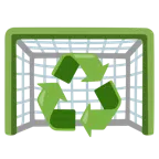 Tor + Recycling-Symbol