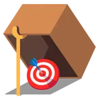 mouse trap + bullseye