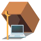 mouse trap + laptop