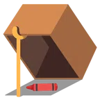 mouse trap + crayon