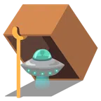 mouse trap + flying saucer
