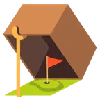 mouse trap + flag in hole
