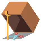 mouse trap + scissors