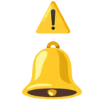 warning + bell