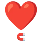 punto esclamativo a cuore + calamita