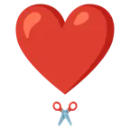 punto esclamativo a cuore + forbici