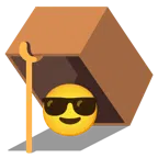 mouse trap + smiling face with sunglasses