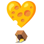 mouse trap + heart exclamation