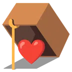 mouse trap + red heart