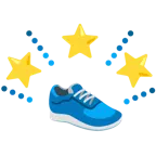 stella che brilla + scarpa sportiva