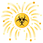 Feuerwerk + Biogefährdung
