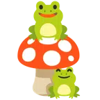 กบ + เห็ด